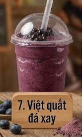 Việt quất đá xay