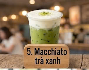 Macchiato trà xanh