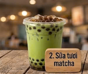 Sữa tươi matcha