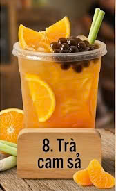Trà cam sả