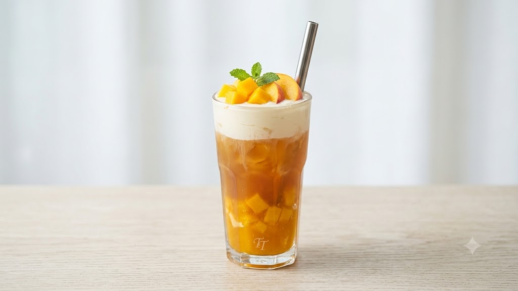 🥭 Ra Mắt Món Mới – Trà Xoài Kem Cheese Béo Ngậy Cực "Slayer"